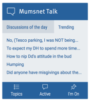 "Topics" "Active" "I'm On"  confusing me!
