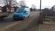Bloody parking again!