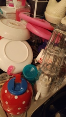 Aibu to start a washing up jenga war?