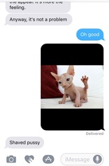 to think this is not how sexting works (lighthearted)