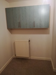 How to make kitchen cupboards less hideous?