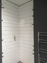 making a really dark bathroom even darker..