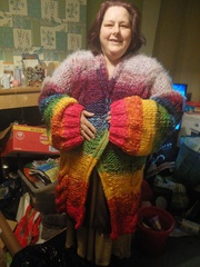 To ask about giant knitting?