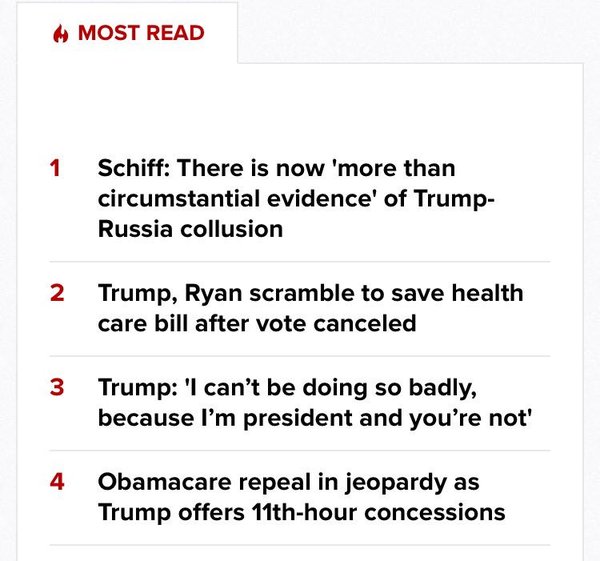There is no evidence that this so called thread was "tapped". Trump continued
