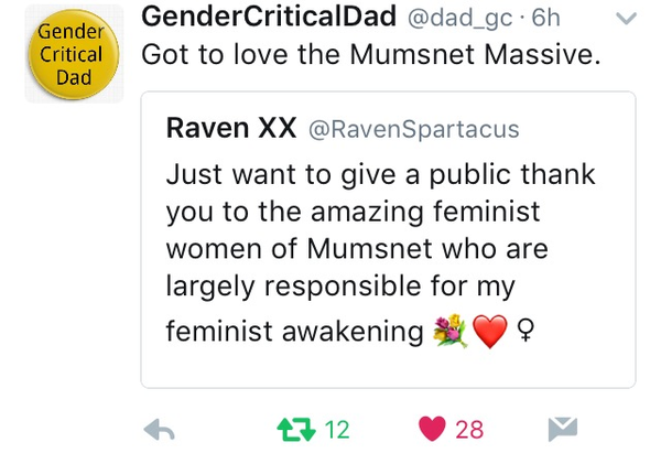 Until we organise as well as the transactivists we're not going to stem the problem