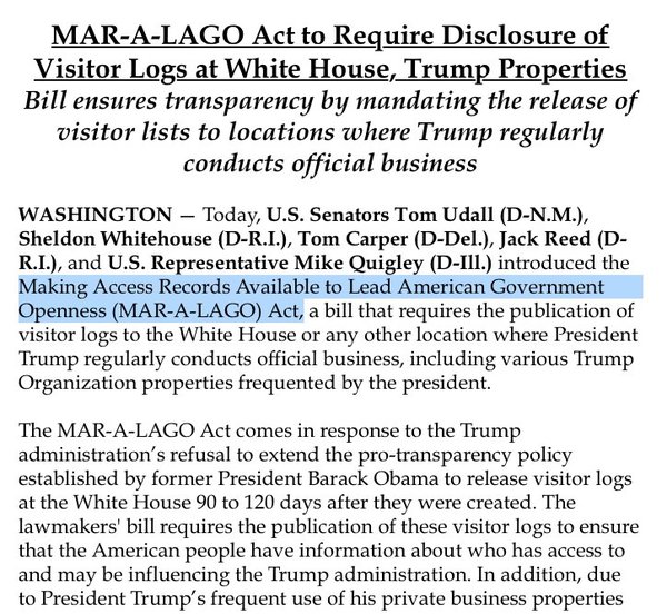 There is no evidence that this so called thread was "tapped". Trump continued