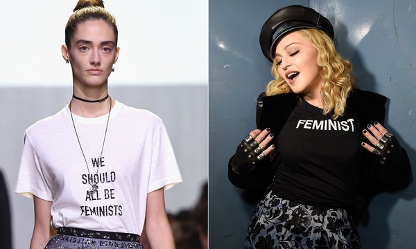 Feminist slogan tees everywhere!