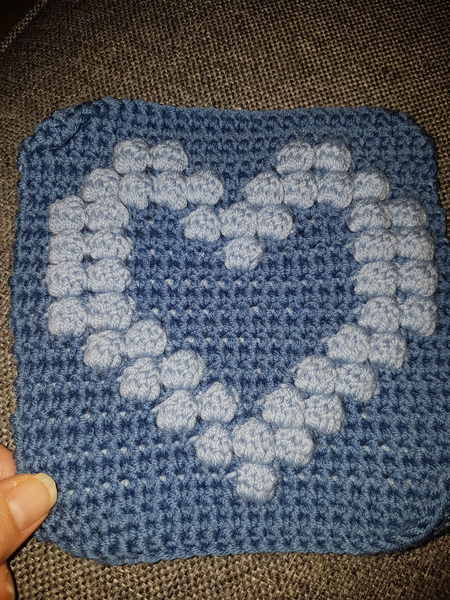 Woolly hugs. We are making a blanket for Zombie’s son and his wife (Zombielad and Zombielass.) lovely crafters and donors, we need your help.