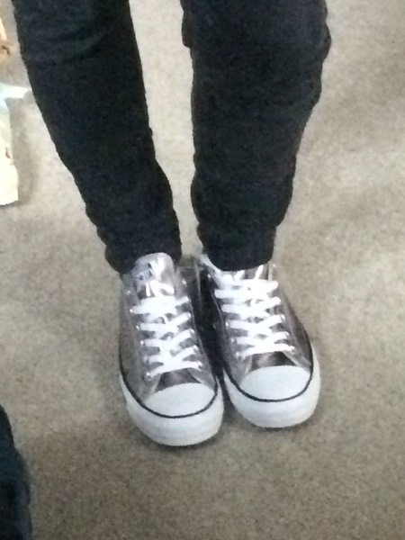 Talk to me about metallic Converse (or Superga?)