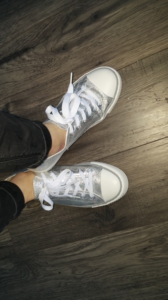 Quick vote: silver converse, yay or nay?