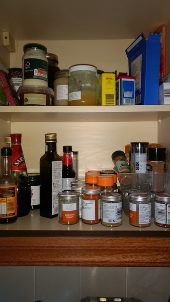 Help me improve my spice storage please