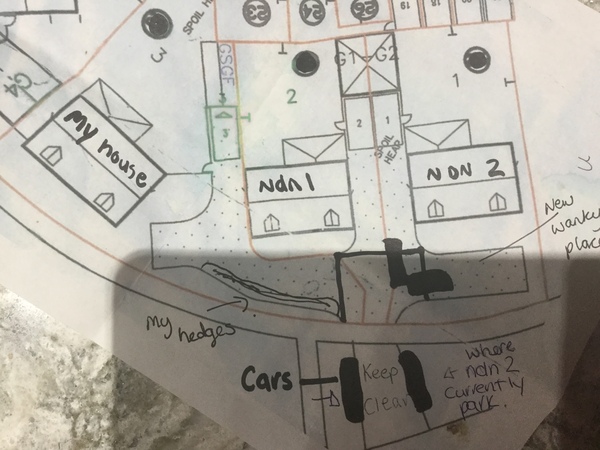 Oh fucking hell its a parking one..