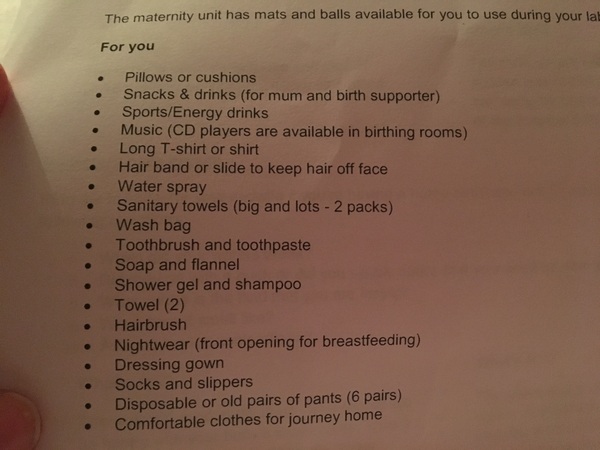 May 2017 #10 - To be prepared or not prepared