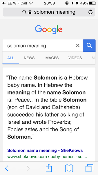 Solomon