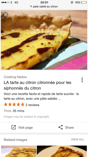 I want to make a *very* specific type of lemon tart