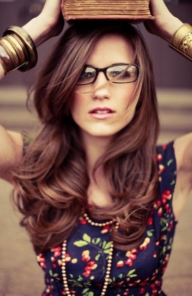 If you have thick hair and spectacles...