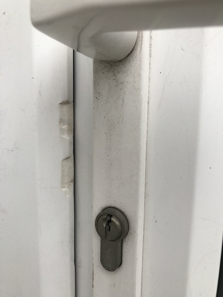 To think it looks like someone tried to break into my house?