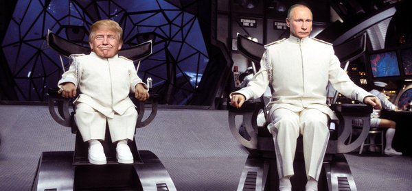 There is no evidence that this so called thread was "tapped". Trump continued