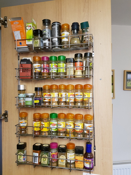 Help me improve my spice storage please