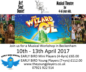 Wizard of Oz performing arts workshop