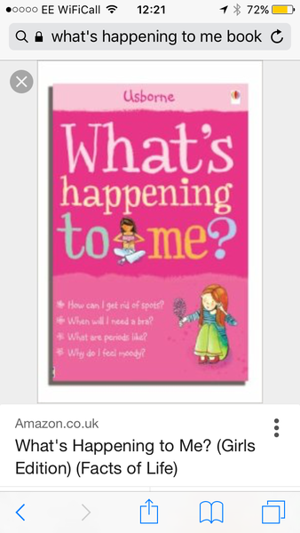 Recommendations for books about sex for pre-teens