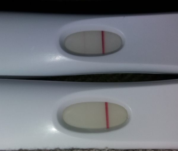 Bfp but line is fading and I'm spotting - help!