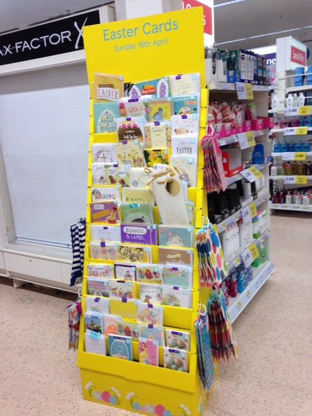 To be annoyed about the lack Mothering Sunday cards?