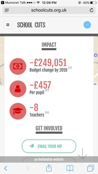 to be scared by school budget cuts?