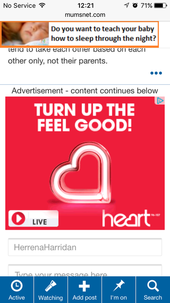 Ads in the middle of threads!?!