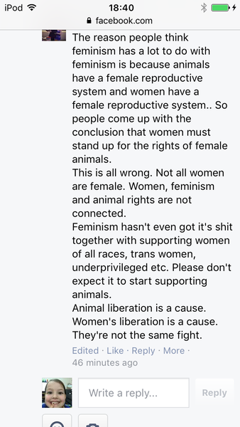Not all women are females