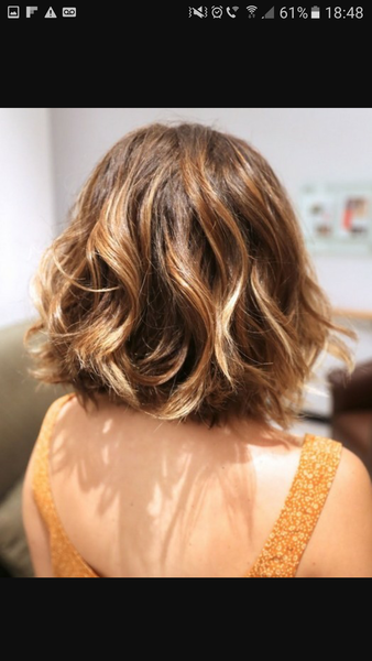 How do you get a slight wave to your hair?