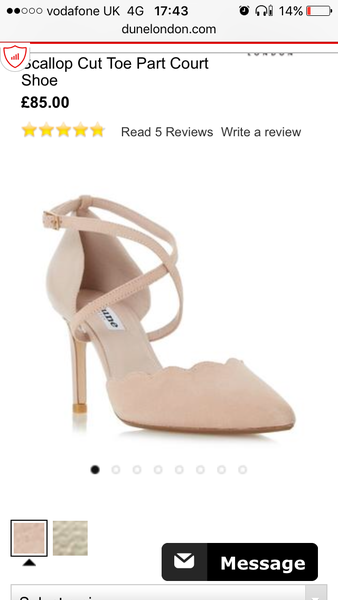 Shoes for this wedding dress please!