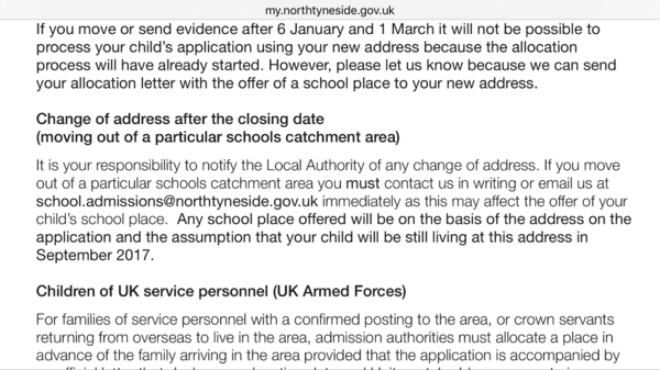 Admissions experts please help! Can I move (closer to school) but technically out of catchment after accepting offer?