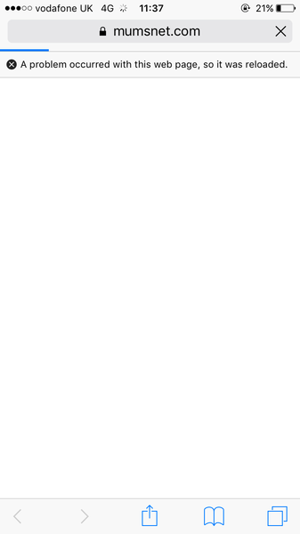 Pages keep reloading?