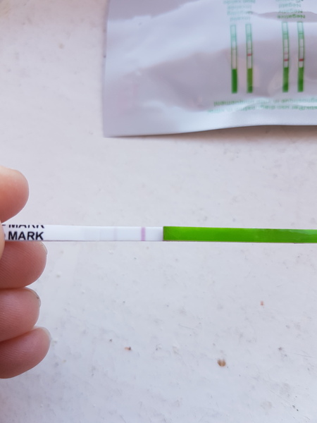 Pregnacy line or evap line