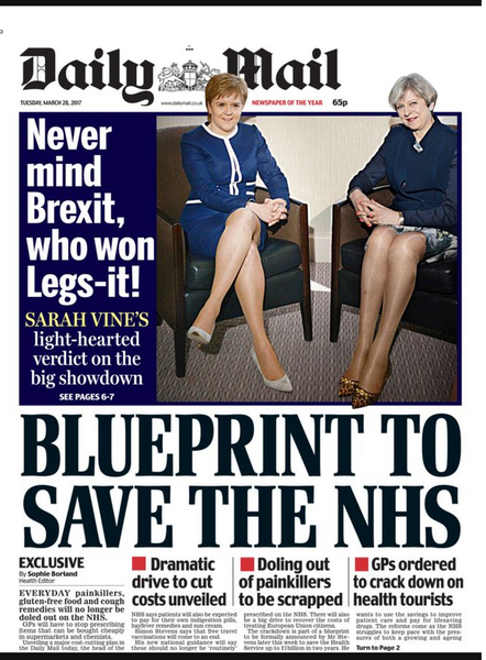 Is this the most sexist front page ever?