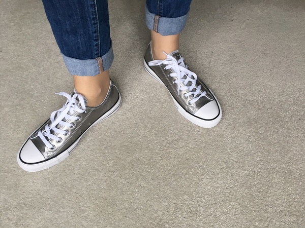 Quick vote: silver converse, yay or nay?