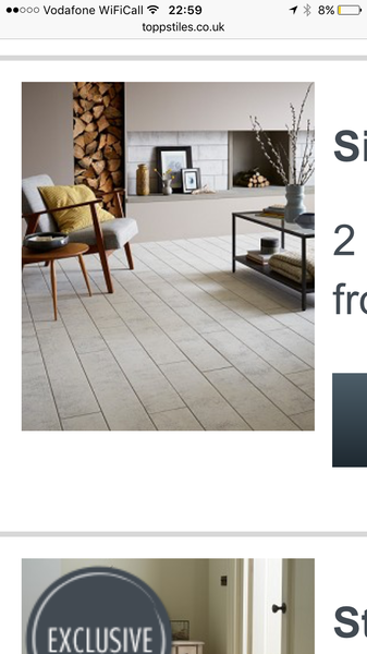 Would this be too much? Bathroom/bedroom tiles.