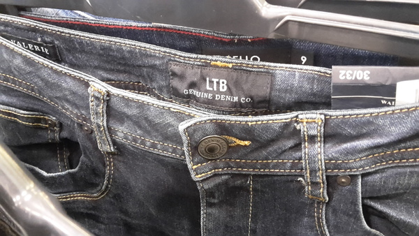 To think these jeans are trying to tell me something?
