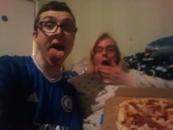 90% eat pizza at least once a week