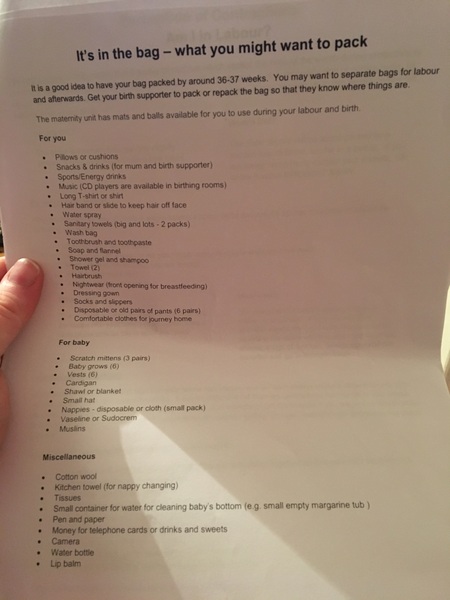 May 2017 #10 - To be prepared or not prepared