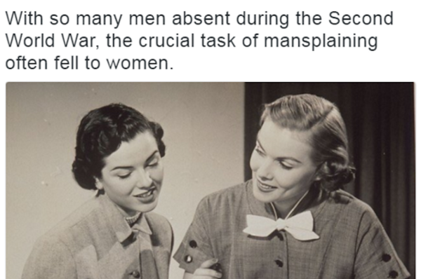 Mansplaining