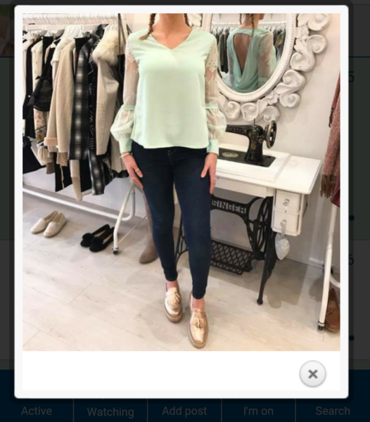 Too old for the braless look with this top so...