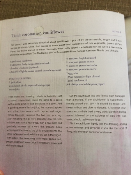 Anything I can do with cauliflower to make it acceptable in a warm salad?