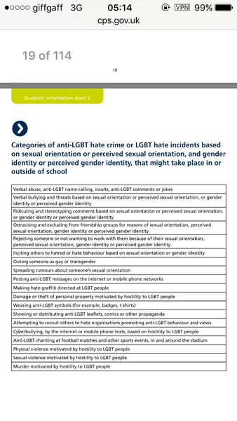 To be terrified about what will happen if the Gender Identity Bill is passed?