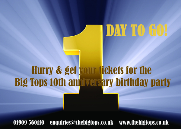 The Big Tops 10th Birthday Celebration!
