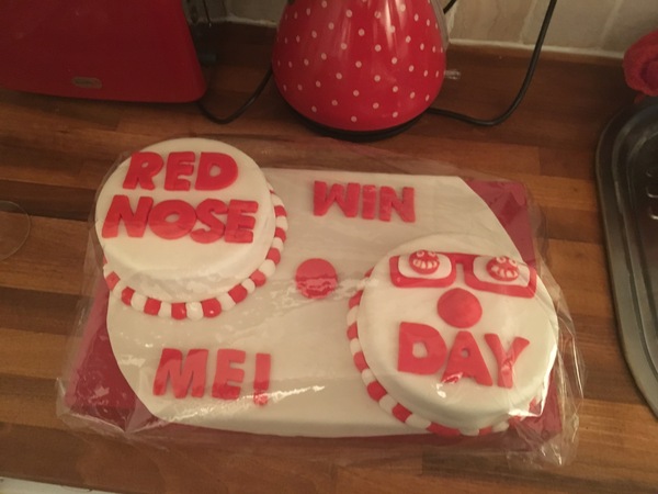 AIBU to send DS into school wearing this masterpiece for comic relief?