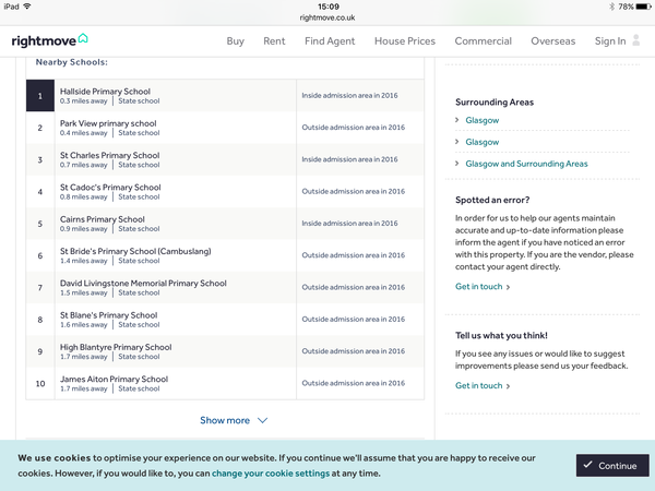 Nurseries in cambuslang (near laurel lane)