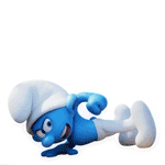 To wish someone would squash that smurf.