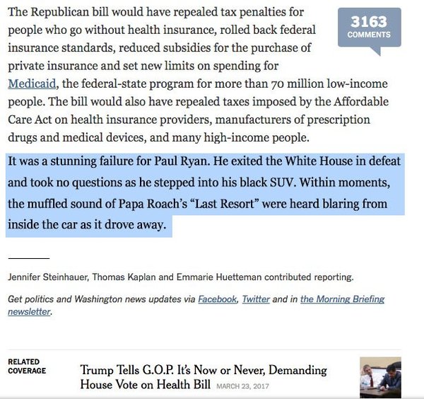 There is no evidence that this so called thread was "tapped". Trump continued